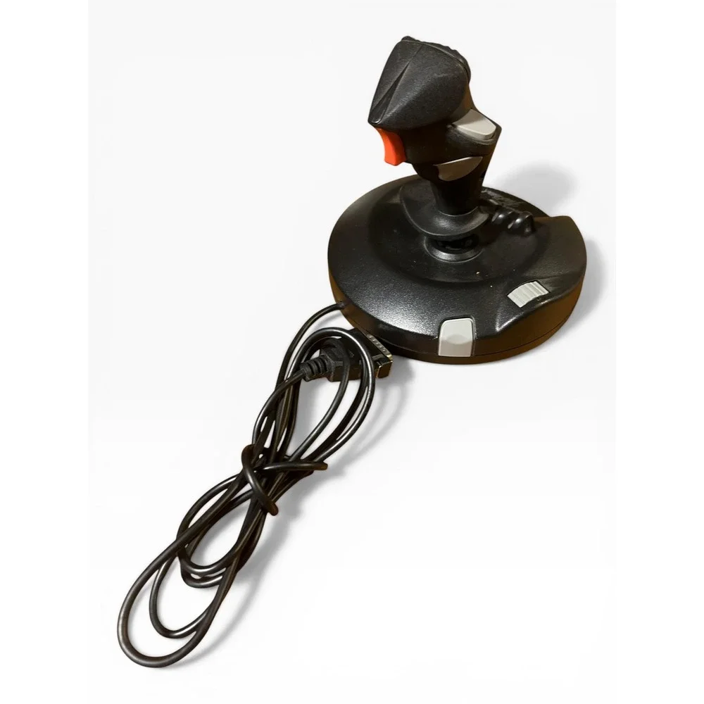 Gravis Blackhawk Joystick Vintage PC‎ Game Port Flight Stick Controller Black